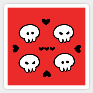 Hearts & Skulls Magnet